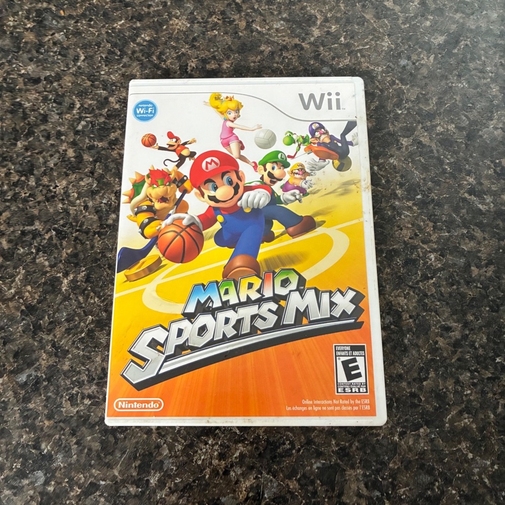 Mario Sports Mix Nintendo Wii Game Complete with Manual
